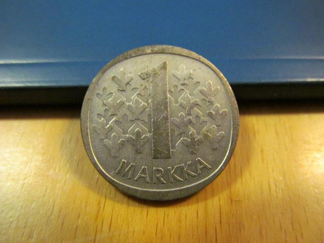 1 Markka 1964 Hopea - Askon Keräilyraha