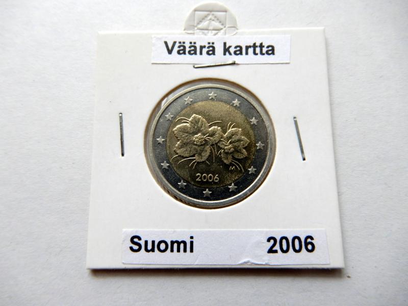 2 € 2006 VÄÄRÄ KARTTA! - Askon Keräilyraha