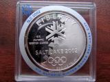 USA 1 Dollar 2002 P PROOF Salt Lake City Olympics PROOF Kapselissa