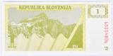 Slovenia 1 Tolar 1990 kuvan seteli (tai vastaava)