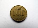 10 Markkaa 1961 Kapea ykknen, 0,60 EUR