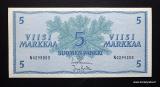 5 Markkaa 1963 ilman Litt, no N0295208 Leinonen-Aranko (v) kl.7-8
