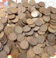 5 penni malli 1918-40 Cu pussi 100 kpl , 9,80 EUR