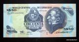 Uruguay 50 Pesos 1989 (ND) Kuvan seteli