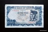 Espanja 500 Pesetas 1971 Kuvan seteli