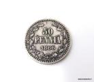 50 Penni 1866 Kuvan kolikko