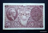 Italia 5 Lire 1944, 1,20 EUR