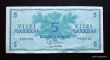 5 Markkaa 1963 ilman Litt, no Y5331791 Valvanne-Aranko, 3,00 EUR