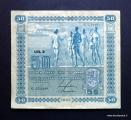 50 Markkaa 1939 vesileima II, no C5700389 Raittinen-Carpelan, 29,80 EUR